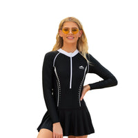 Women's one-piece swimsuit belly-covering  plus size swimsuit