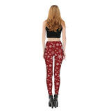 New snowflake printing multicolor geometric pattern sexy bottoms pant