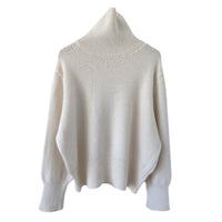 Pile up turtleneck  women's sweater top