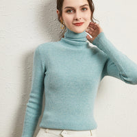 Women's turtle neck sweater top